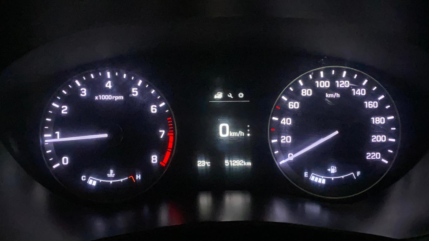 2016 Hyundai Elite i20 ASTA 1.2, Petrol, Manual, 51,280 km, Odometer Image