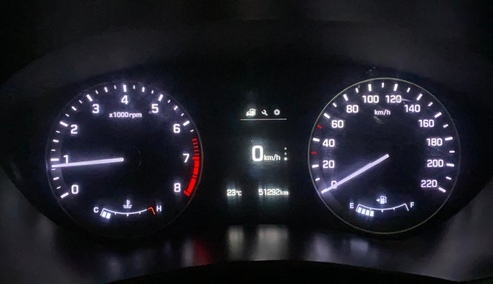 2016 Hyundai Elite i20 ASTA 1.2, Petrol, Manual, 51,280 km, Odometer Image