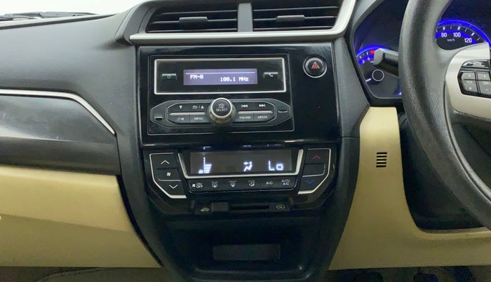 2016 Honda Amaze 1.2L I-VTEC SX, Petrol, Manual, 1,04,655 km, Air Conditioner