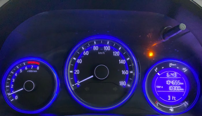 2016 Honda Amaze 1.2L I-VTEC SX, Petrol, Manual, 1,04,655 km, Odometer Image