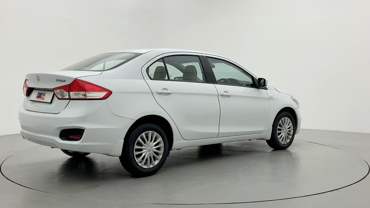2017 Maruti Ciaz DELTA 1.3 DDIS SHVS, Diesel, Manual, 58,541 km, Right Back Diagonal