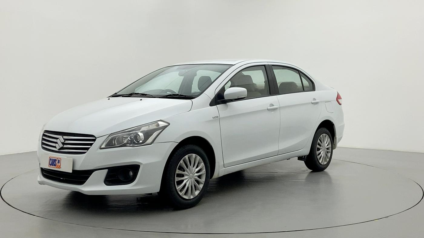 2017 Maruti Ciaz DELTA 1.3 DDIS SHVS, Diesel, Manual, 58,541 km, Left Front Diagonal