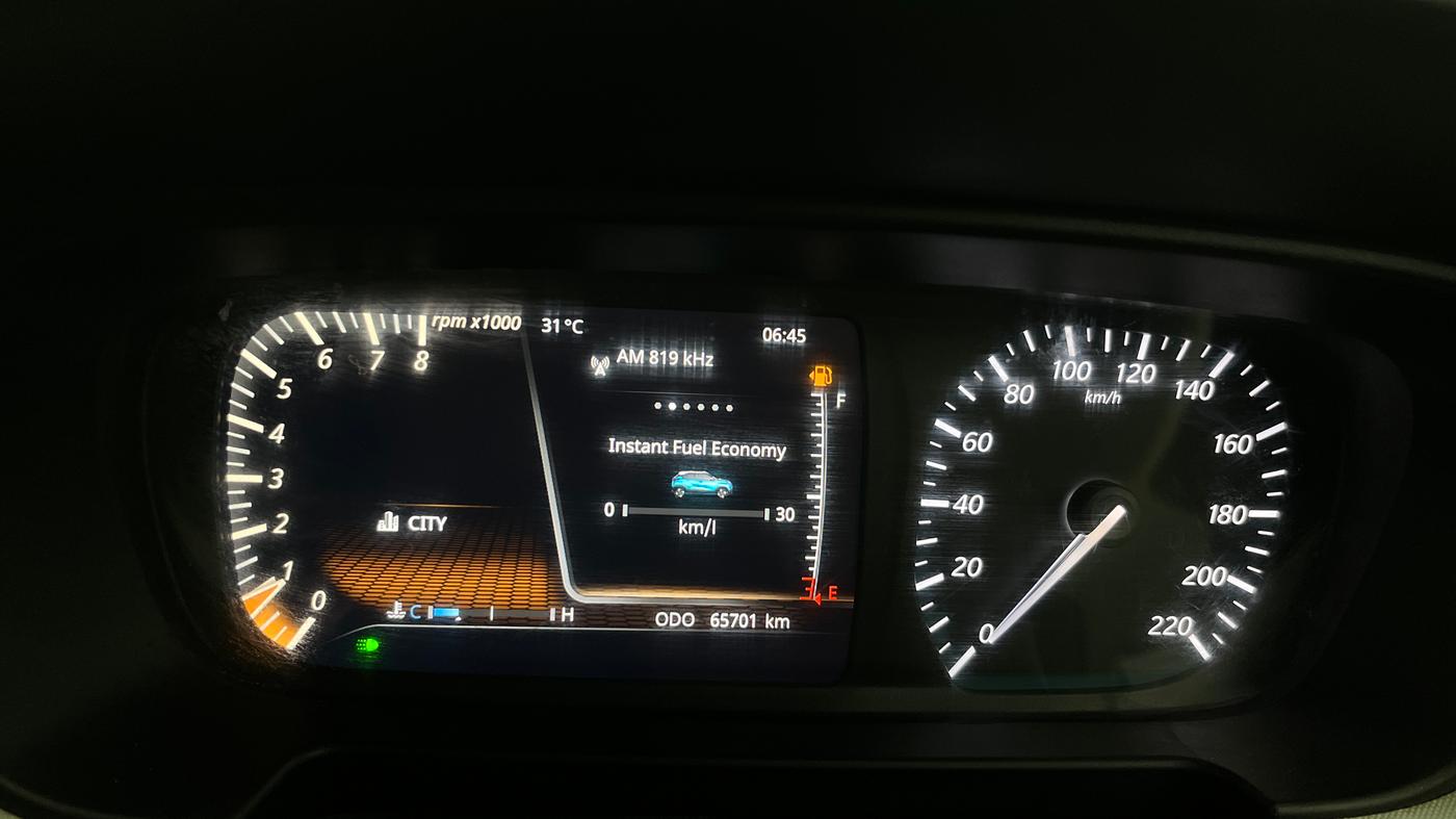 2022 Tata PUNCH CREATIVE  1.2 RTN DUAL TONE, Petrol, Manual, 65,672 km, Odometer Image