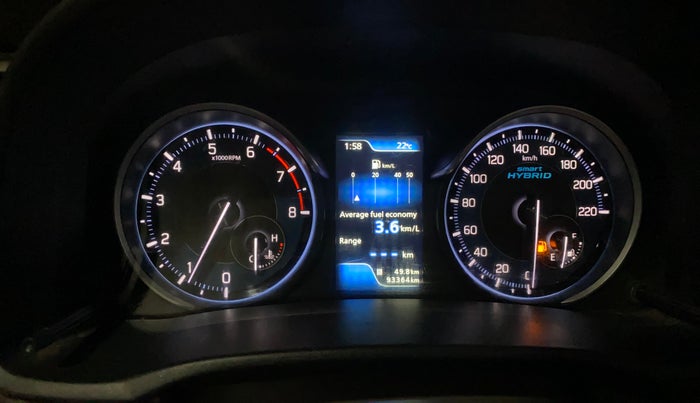 2019 Maruti Ertiga ZXI+ SHVS, Petrol, Manual, 93,355 km, Odometer Image