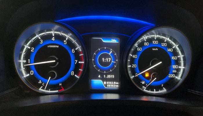 2019 Maruti Baleno ALPHA PETROL 1.2, Petrol, Manual, 66,550 km, Odometer Image