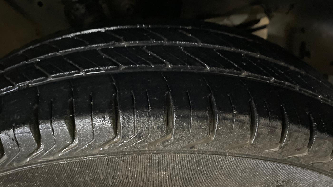 2022 Maruti New Wagon-R LXI CNG (O) 1.0, CNG, Manual, 1,16,308 km, Right Front Tyre Tread