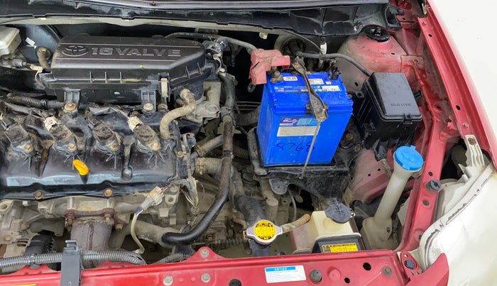2014 Toyota Etios G, Petrol, Manual, 31,957 km, Engine View - Left