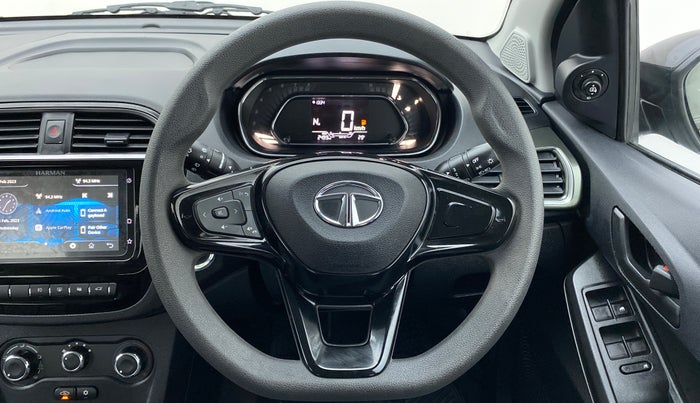 2022 Tata TIAGO NRG XZ AMT, Petrol, Automatic, 2,499 km, Steering Wheel Close Up