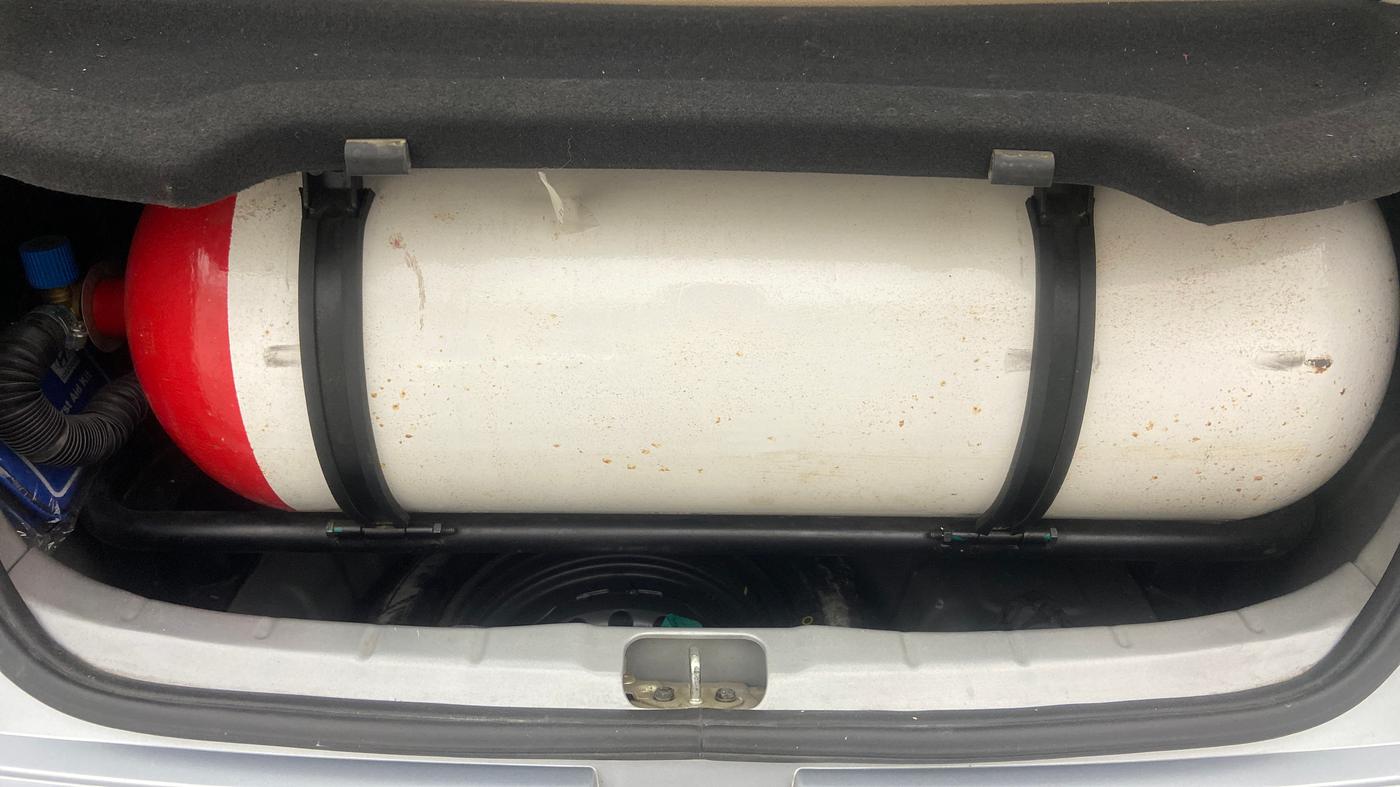 2019 Hyundai NEW SANTRO SPORTZ CNG, CNG, Manual, 39,957 km, Boot Inside