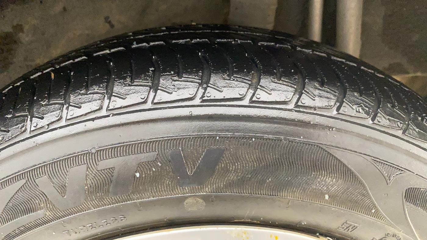 2019 Datsun Go T CVT, Petrol, Automatic, 24,128 km, Left Rear Tyre Tread