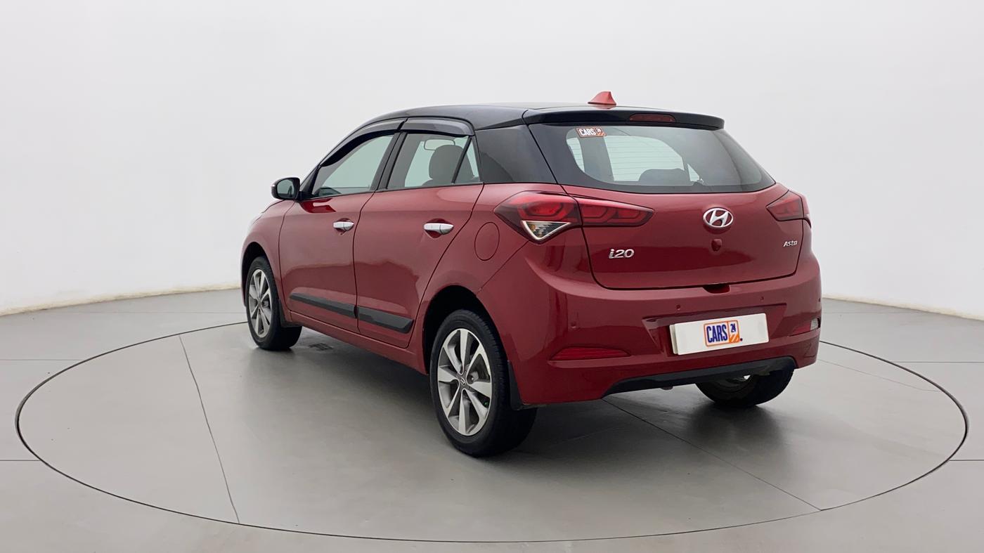 2017 Hyundai Elite i20 ASTA 1.2 DUAL TONE, Petrol, Manual, 43,924 km, Left Back Diagonal