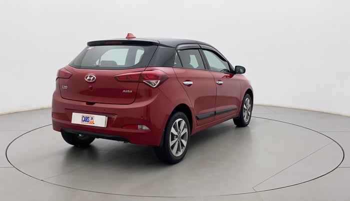 2017 Hyundai Elite i20 ASTA 1.2 DUAL TONE, Petrol, Manual, 43,924 km, Right Back Diagonal
