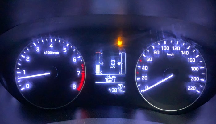 2017 Hyundai Elite i20 ASTA 1.2 DUAL TONE, Petrol, Manual, 43,924 km, Odometer Image