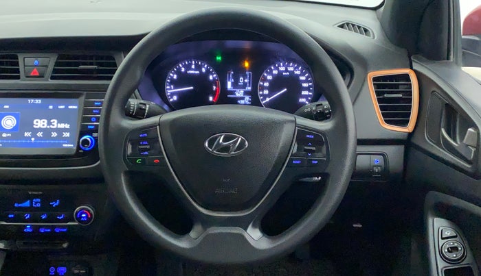 2017 Hyundai Elite i20 ASTA 1.2 DUAL TONE, Petrol, Manual, 43,924 km, Steering Wheel Close Up
