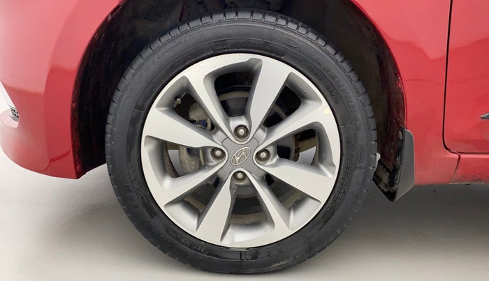2017 Hyundai Elite i20 ASTA 1.2 DUAL TONE, Petrol, Manual, 43,924 km, Left Front Wheel