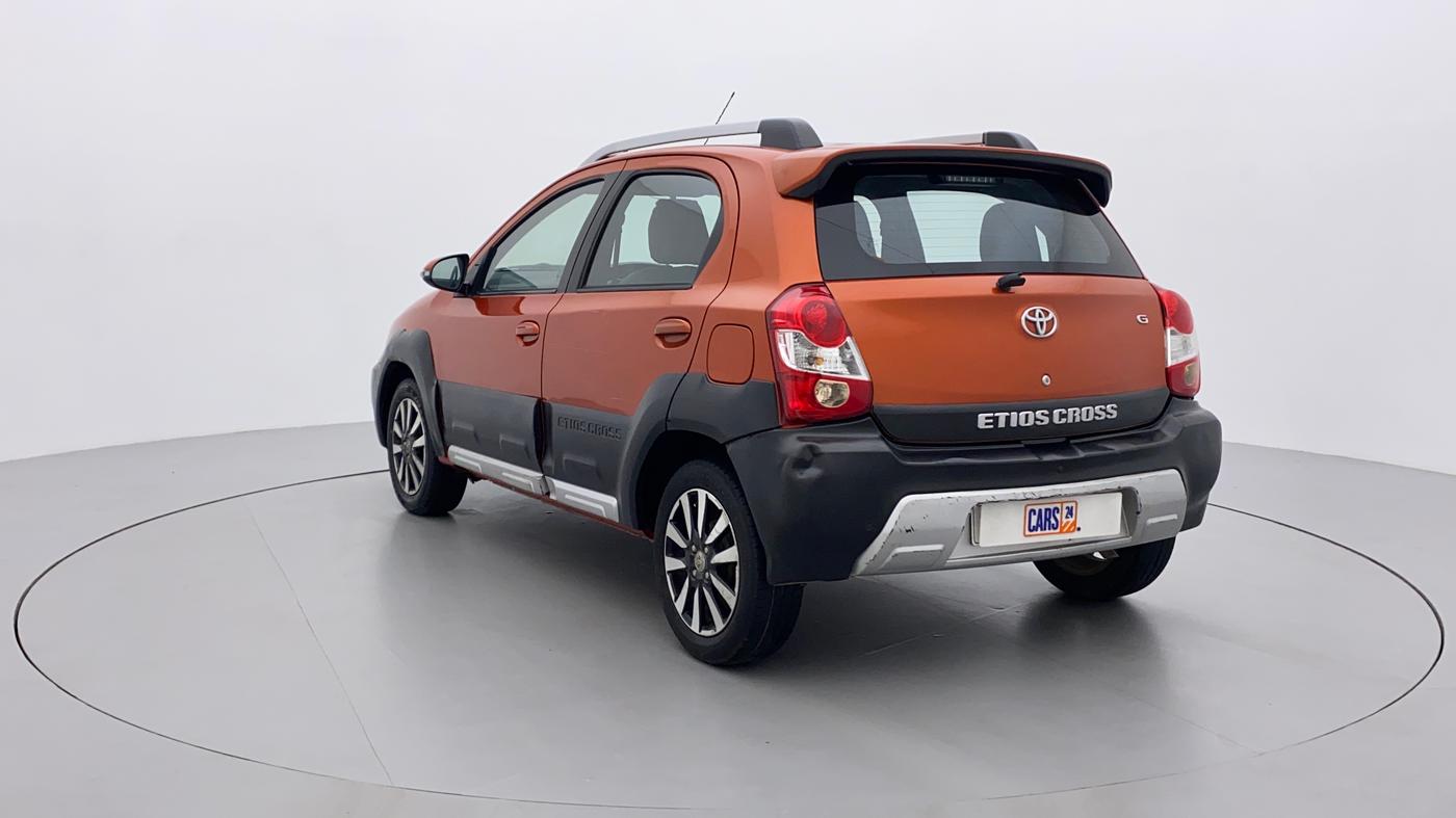 2016 Toyota Etios CROSS 1.2 G, Petrol, Manual, 56,689 km, Left Back Diagonal