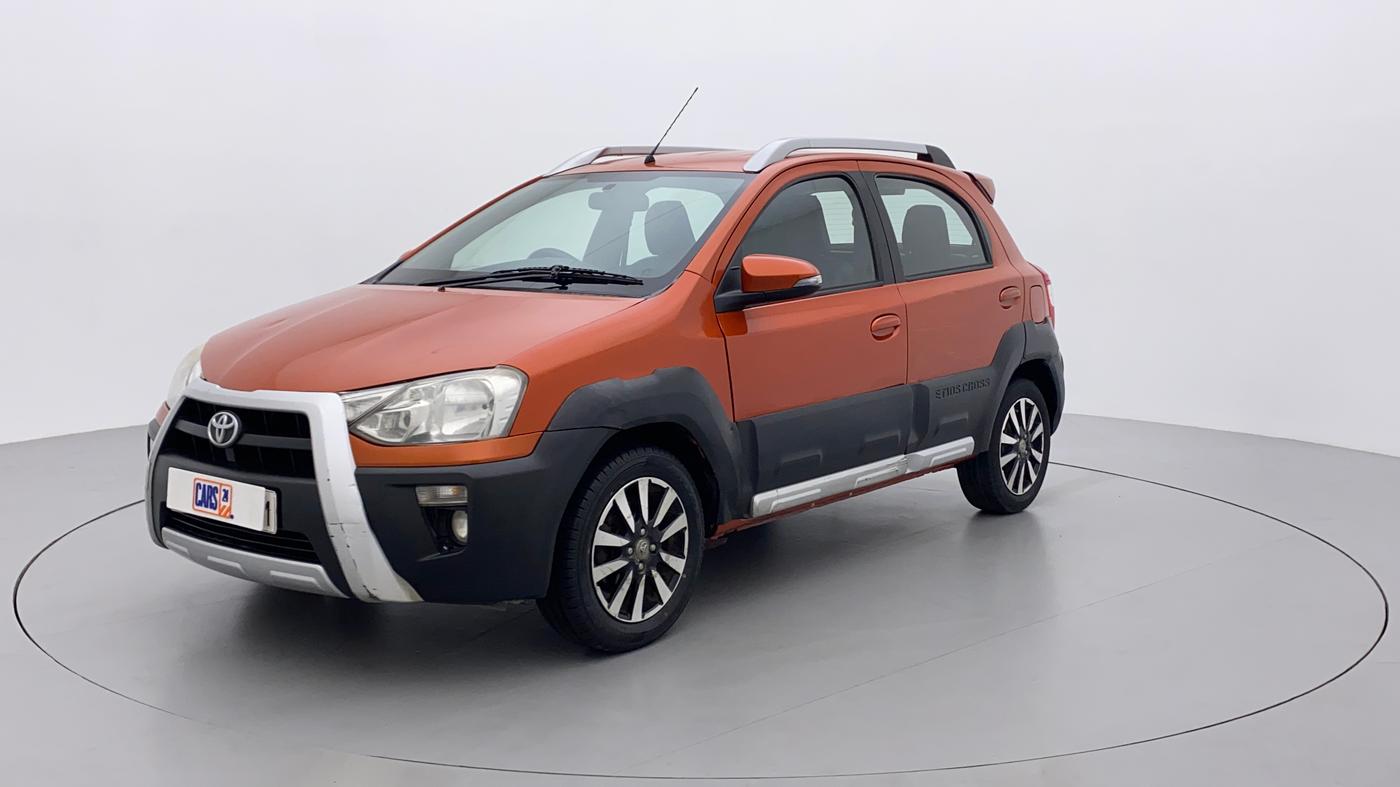 2016 Toyota Etios CROSS 1.2 G, Petrol, Manual, 56,689 km, Left Front Diagonal
