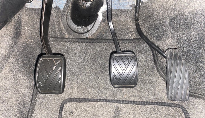 2013 Maruti Wagon R 1.0 VXI, Petrol, Manual, 34,301 km, Pedals