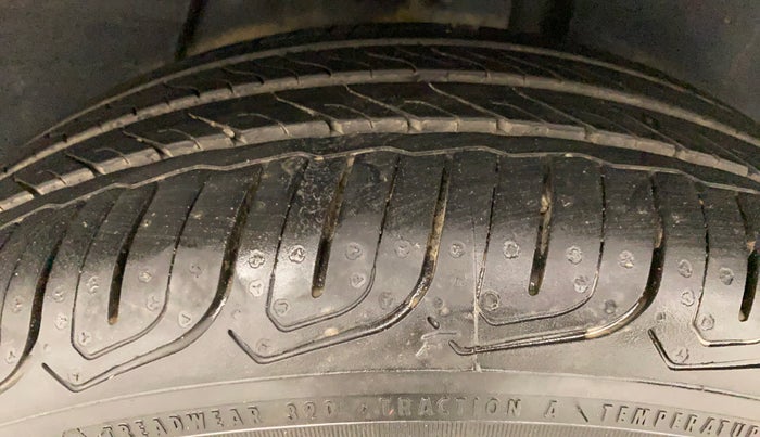 2022 Tata ALTROZ XMA PLUS PETROL, Petrol, Manual, 4,816 km, Left Rear Tyre Tread