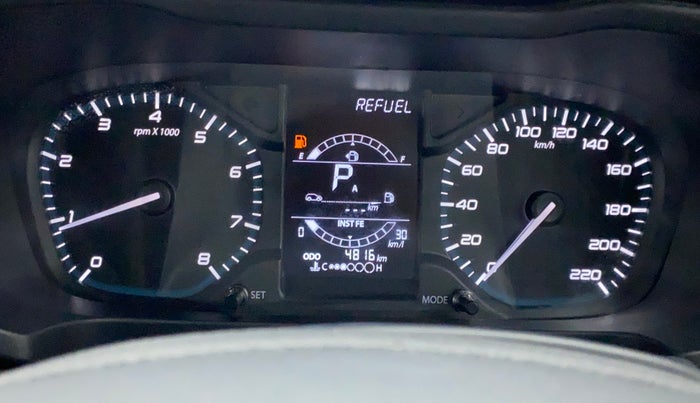 2022 Tata ALTROZ XMA PLUS PETROL, Petrol, Manual, 4,816 km, Odometer Image