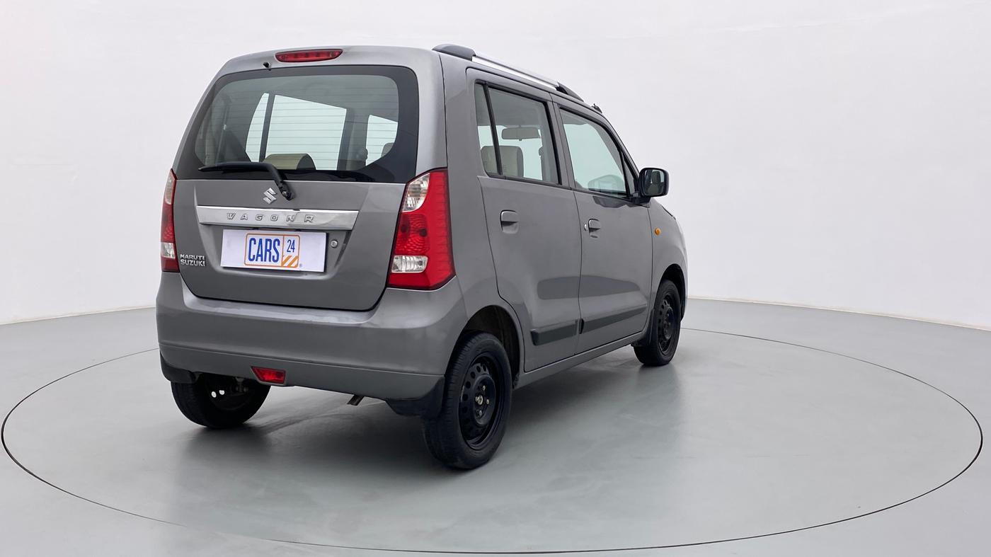 2016 Maruti Wagon R 1.0 VXI ABS AIR BAG, Petrol, Manual, 40,000 km, Right Back Diagonal