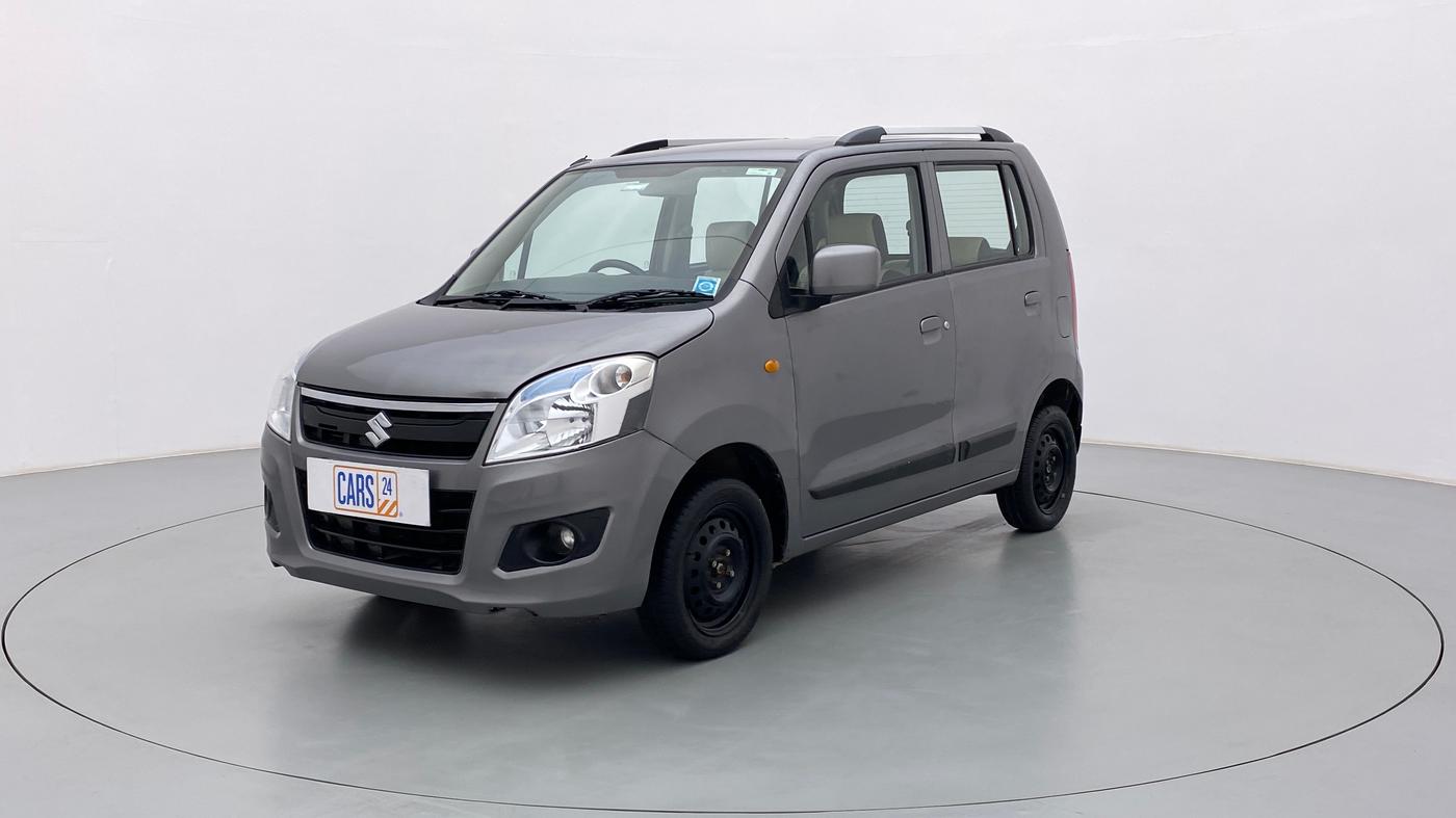 2016 Maruti Wagon R 1.0 VXI ABS AIR BAG, Petrol, Manual, 40,000 km, Left Front Diagonal
