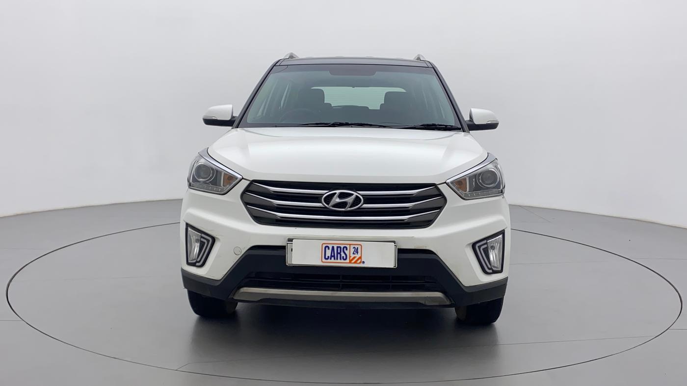2017 Hyundai Creta SX PLUS 1.6 PETROL DUAL TONE, Petrol, Manual, 56,111 km, Front