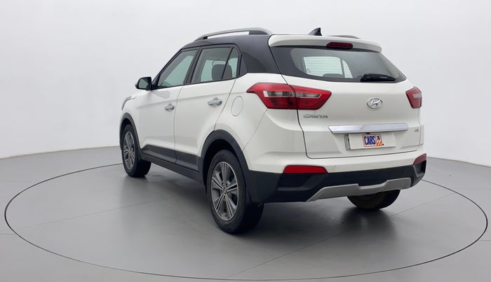 2017 Hyundai Creta SX PLUS 1.6 PETROL DUAL TONE, Petrol, Manual, 56,111 km, Left Back Diagonal