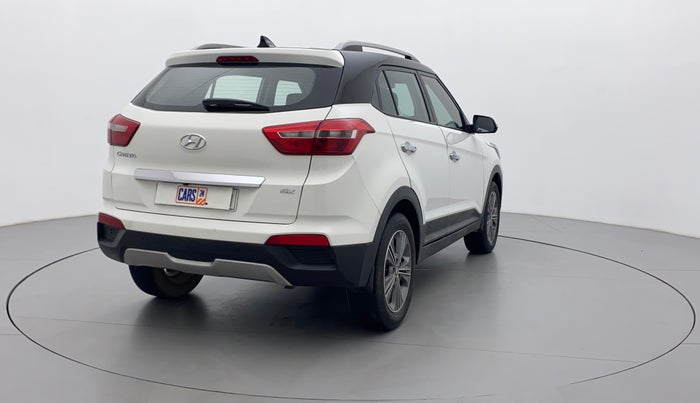 2017 Hyundai Creta SX PLUS 1.6 PETROL DUAL TONE, Petrol, Manual, 56,111 km, Right Back Diagonal