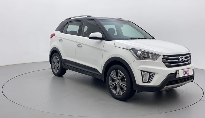 2017 Hyundai Creta SX PLUS 1.6 PETROL DUAL TONE, Petrol, Manual, 56,111 km, Right Front Diagonal