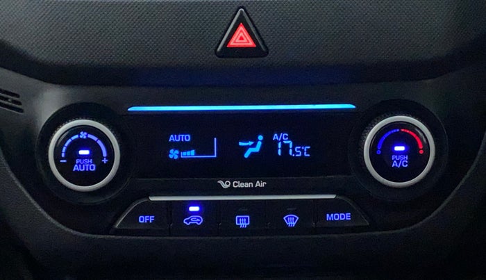 2017 Hyundai Creta SX PLUS 1.6 PETROL DUAL TONE, Petrol, Manual, 56,111 km, Automatic Climate Control