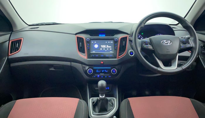 2017 Hyundai Creta SX PLUS 1.6 PETROL DUAL TONE, Petrol, Manual, 56,111 km, Dashboard
