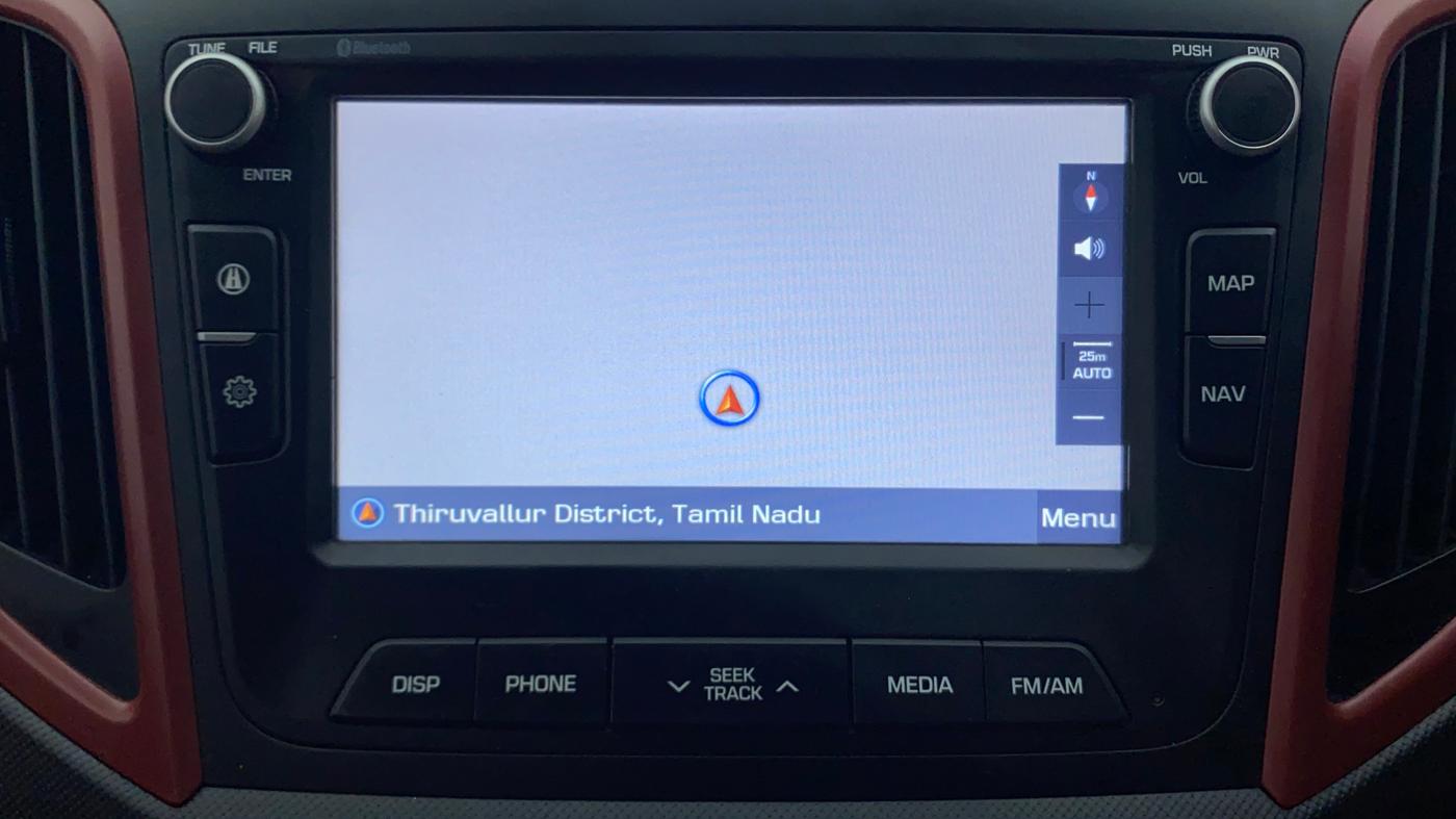 2017 Hyundai Creta SX PLUS 1.6 PETROL DUAL TONE, Petrol, Manual, 56,111 km, Navigation System