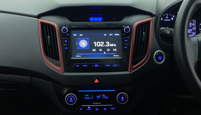 2017 Hyundai Creta SX PLUS 1.6 PETROL DUAL TONE, Petrol, Manual, 56,111 km, Air Conditioner