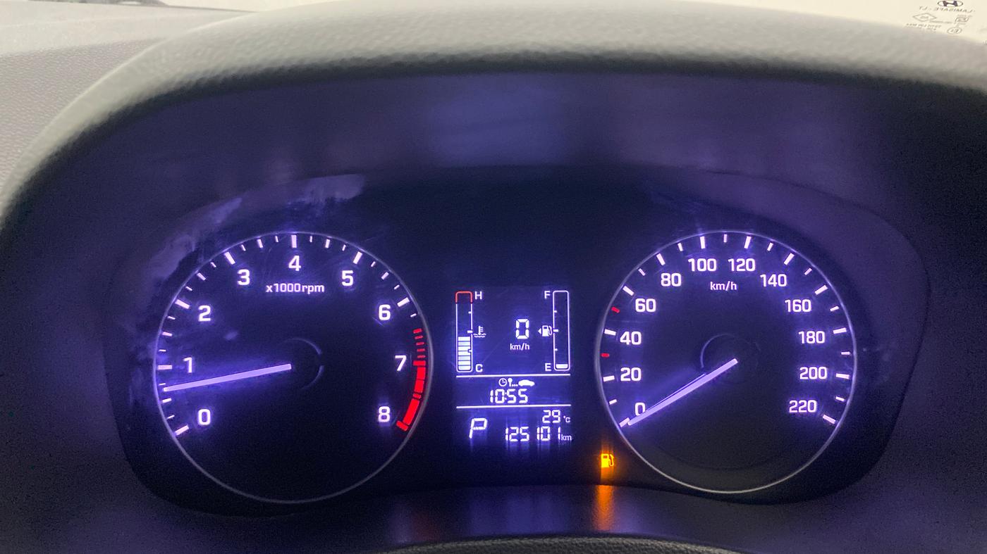 2018 Hyundai Creta SX PLUS AT 1.6 PETROL, Petrol, Automatic, 1,25,088 km, Odometer Image