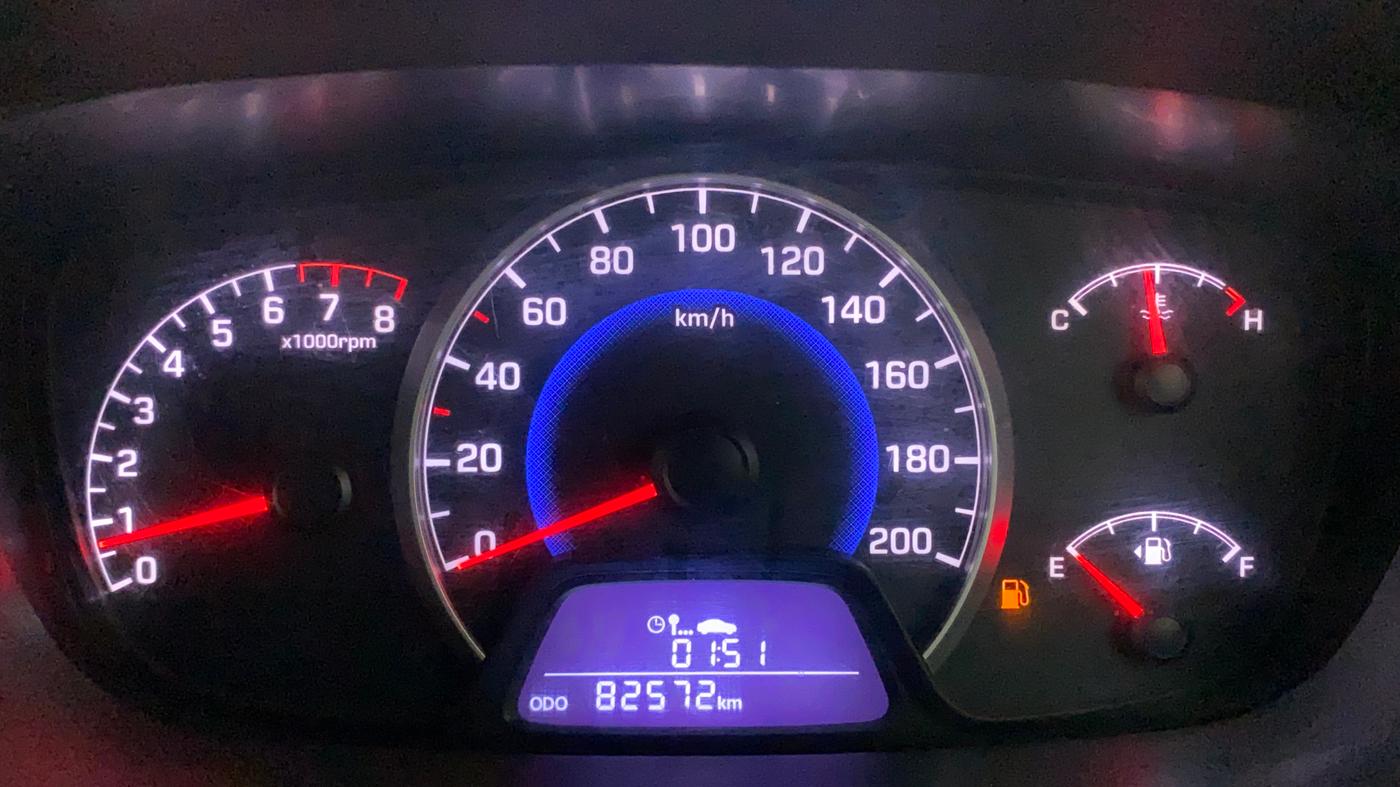 2016 Hyundai Grand i10 SPORTZ 1.2 KAPPA VTVT, Petrol, Manual, 82,571 km, Odometer Image