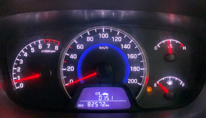 2016 Hyundai Grand i10 SPORTZ 1.2 KAPPA VTVT, Petrol, Manual, 82,571 km, Odometer Image