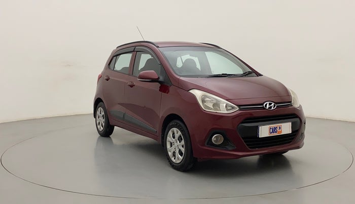 2016 Hyundai Grand i10 SPORTZ 1.2 KAPPA VTVT, Petrol, Manual, 82,571 km, Right Front Diagonal
