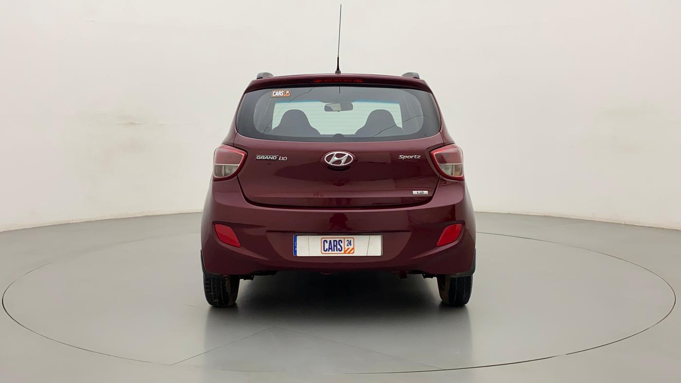 2016 Hyundai Grand i10 SPORTZ 1.2 KAPPA VTVT, Petrol, Manual, 82,571 km, Back/Rear