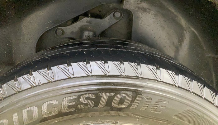 2021 Tata Safari XZA PLUS 6S, Diesel, Automatic, 1,19,750 km, Left Rear Tyre Tread