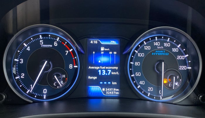 2022 Maruti Ertiga ZXI SHVS, Petrol, Manual, 32,437 km, Odometer Image