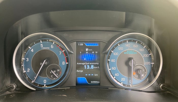 2024 Maruti Ertiga VXi (O), Petrol, Manual, 34,968 km, Odometer Image