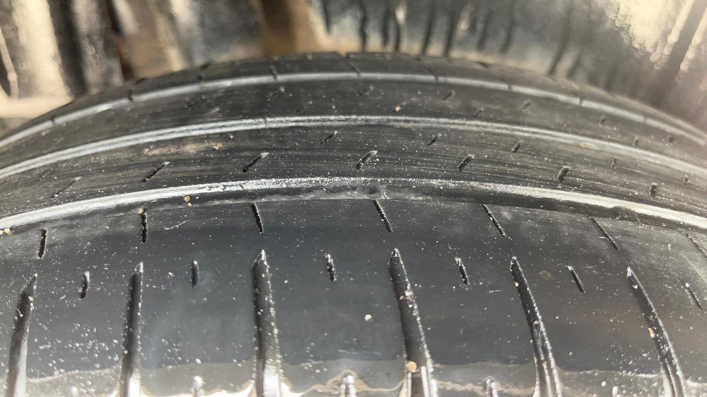 2024 Maruti Ertiga VXi (O), Petrol, Manual, 34,968 km, Right Rear Tyre Tread