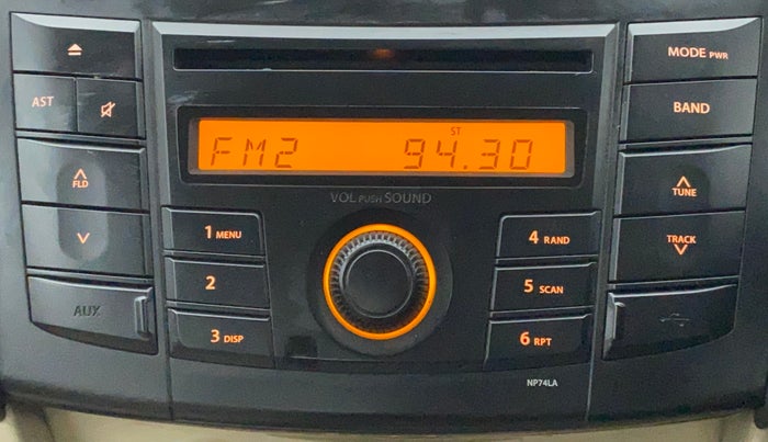 2013 Maruti Swift Dzire VXI, Petrol, Manual, 69,183 km, Infotainment System