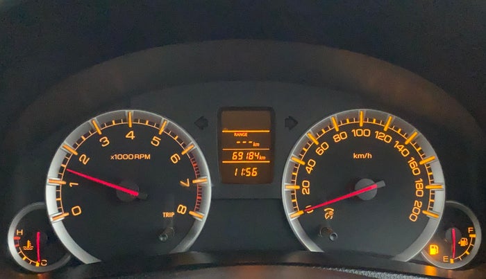 2013 Maruti Swift Dzire VXI, Petrol, Manual, 69,183 km, Odometer Image