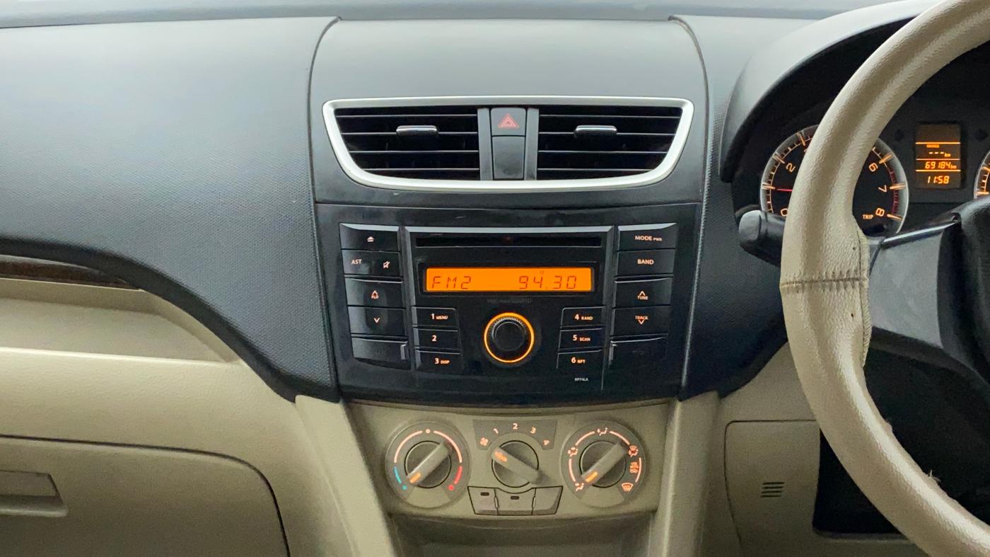 2013 Maruti Swift Dzire VXI, Petrol, Manual, 69,183 km, Air Conditioner