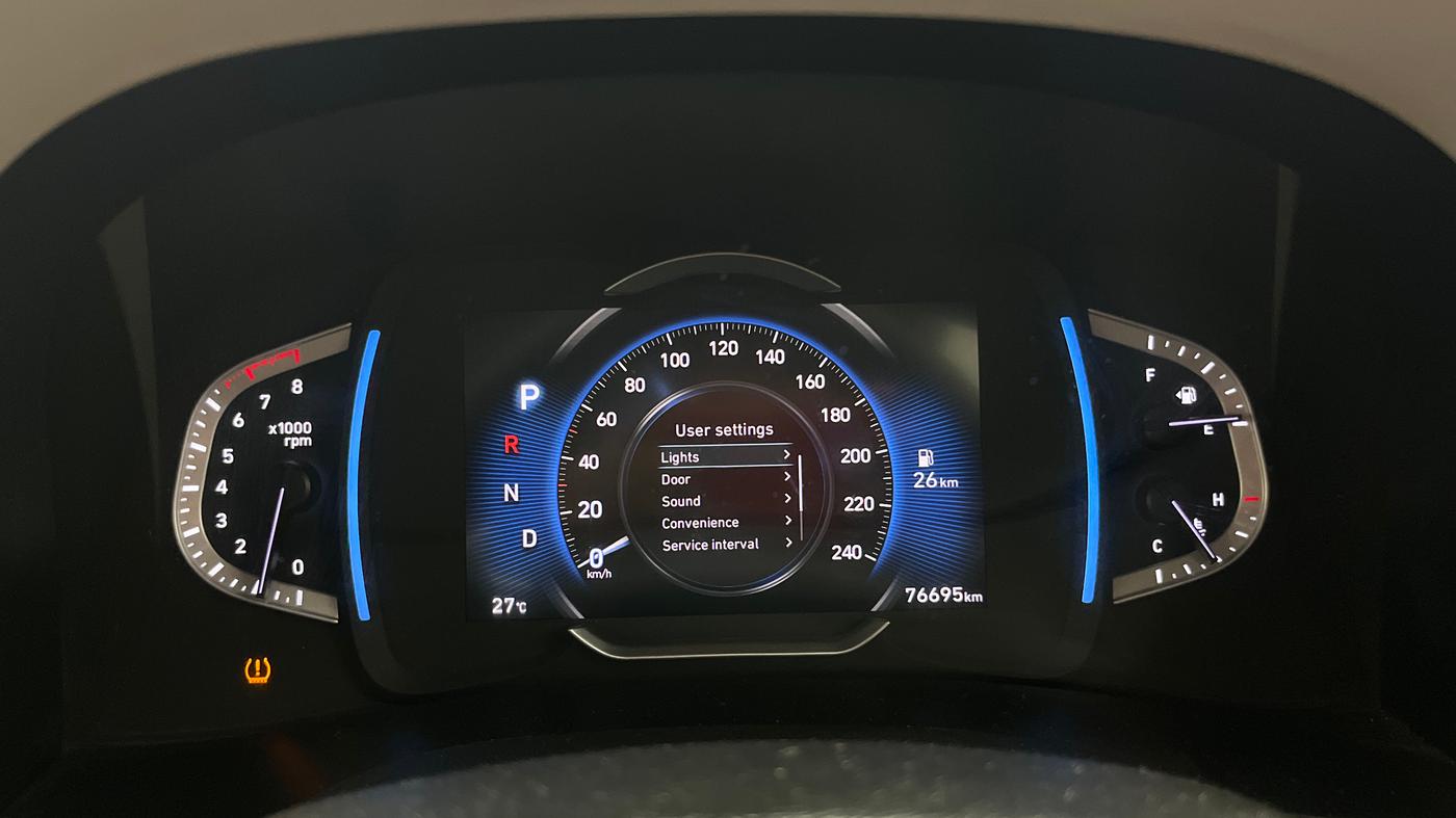 2021 Hyundai Creta SX (O) IVT 1.5 PETROL, Petrol, Automatic, 76,695 km, Odometer Image