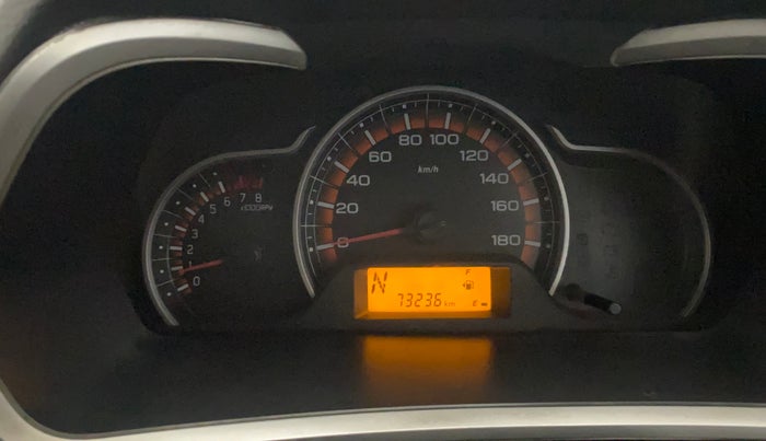 2015 Maruti Alto K10 VXI AMT, Petrol, Automatic, 73,287 km, Odometer Image