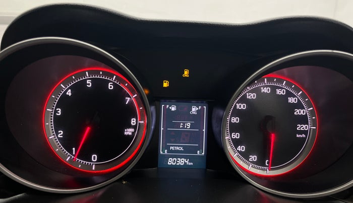 2023 Maruti Swift VXI CNG, CNG, Manual, 80,336 km, Odometer Image