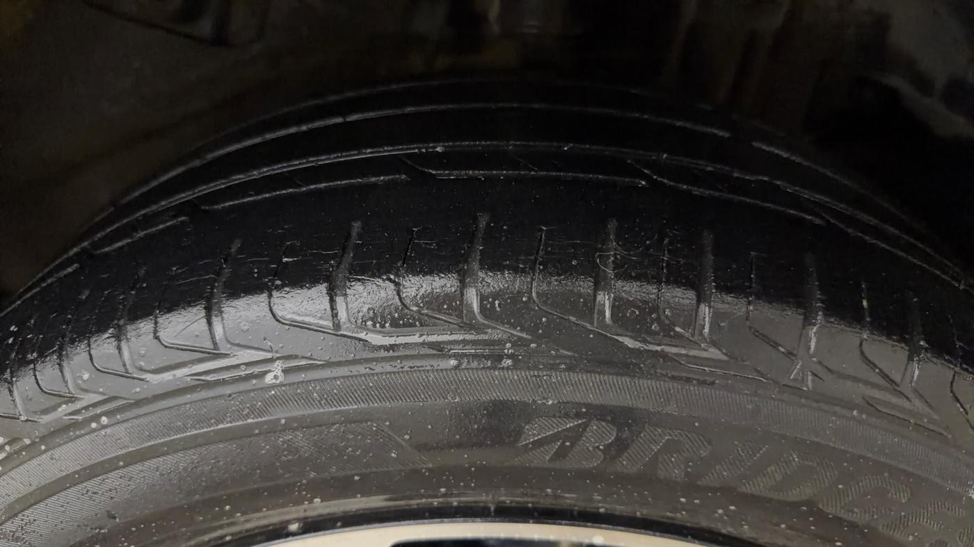 2018 Tata NEXON XZ PLUS PETROL, Petrol, Manual, 57,856 km, Left Rear Tyre Tread